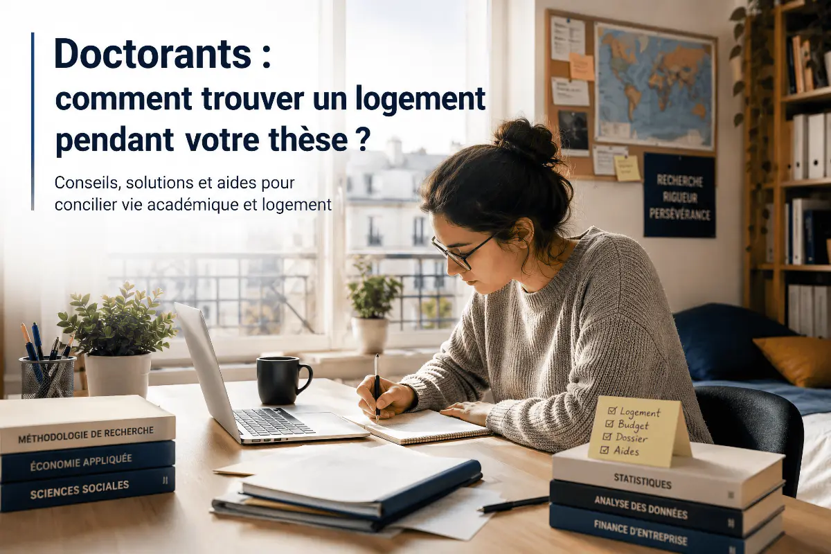 Doctorants : comment trouver un logement pendant votre thèse ?